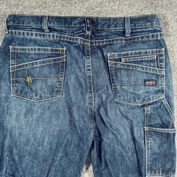 Ariat FR M4 Relaxed Boot Jeans 40x30 Flame Resistant CAT 2 USA Fabric FR Denim - Picture 4 of 9